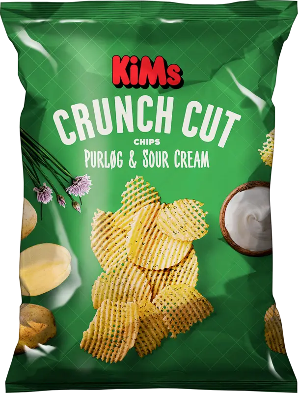 Kims Crunch Cut Purløg & Sour Cream