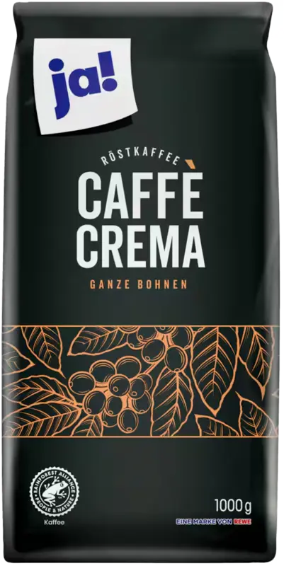 ja! Caffe Crema Hele kaffebønner