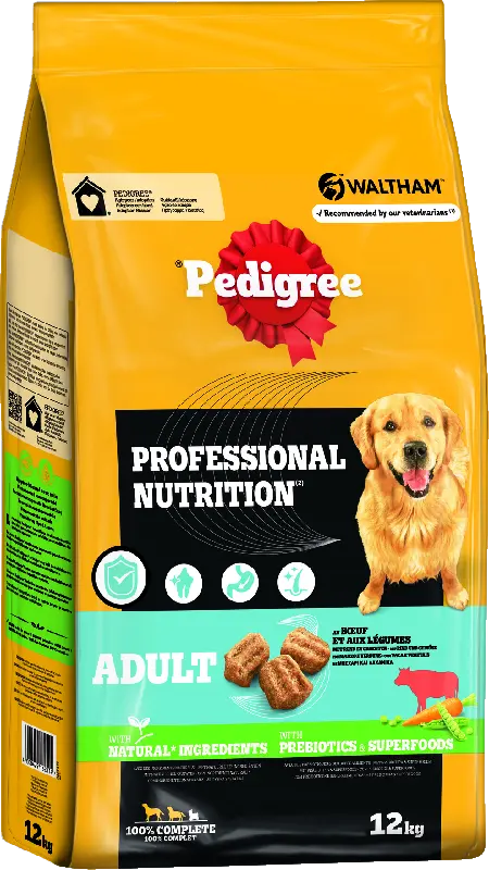 Pedigree tørfoder Adult Oksekød og grønsager