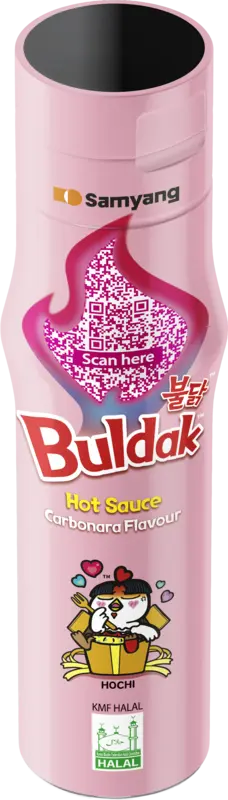 Samyang Buldak Hot Sauce Carbonara Flavour