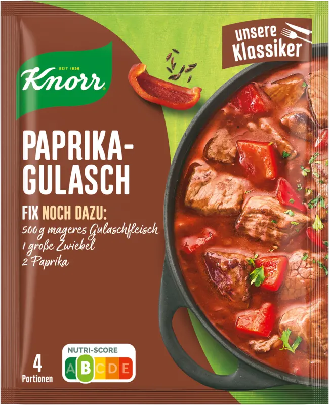 Knorr Fix Paprika-Gulasch