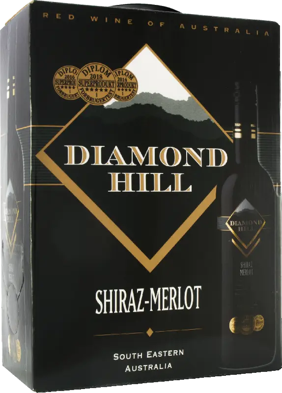 Diamond Hill Shiraz-Merlot 3 l.