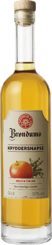 Brøndums Kryddersnapse Æble & Timian
