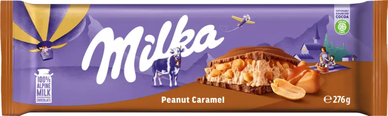 Milka Peanut Caramel 276 g