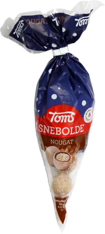 Toms Snebolde Nougat spidspose