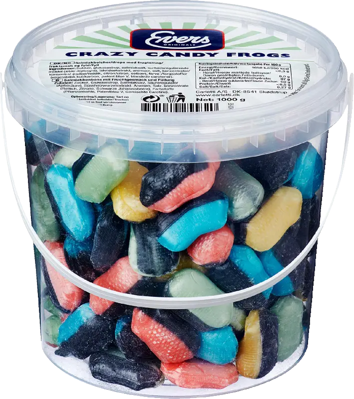 Evers Crazy Candy Frogs 1 kg