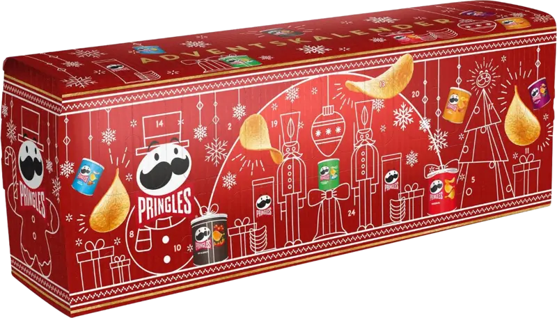 Pringles julekalender Rød