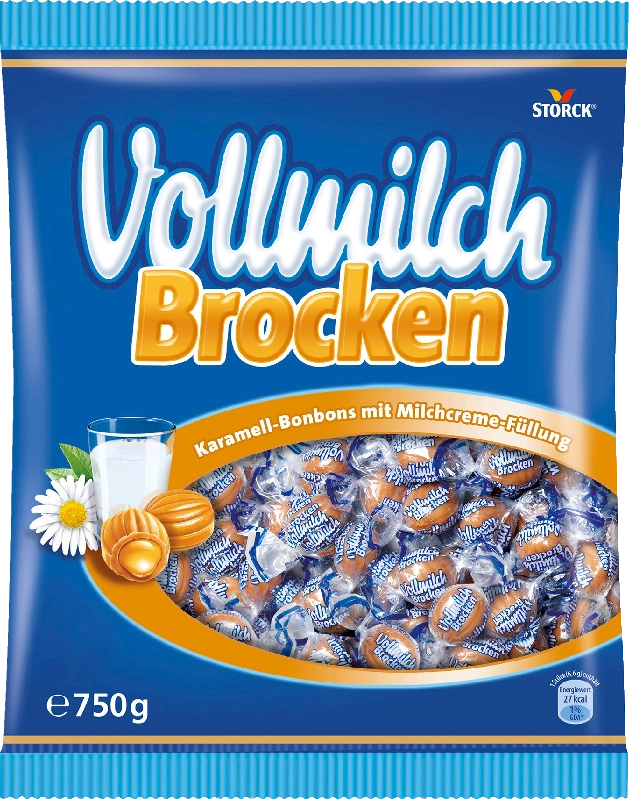 Storck Vollmilch Brocken 750 g