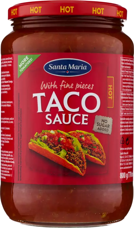 Santa Maria Taco Sauce hot