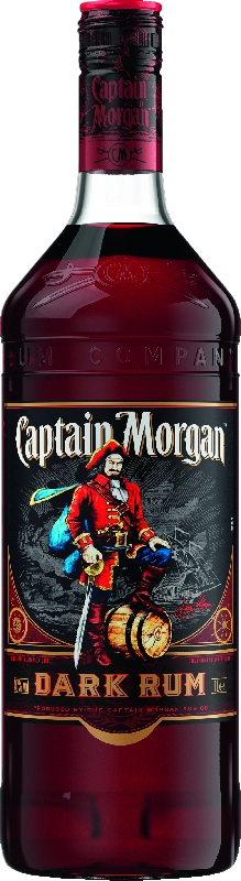 Captain Morgan Dark Rum 1 l.