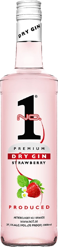 No. 1 Premium Dry Gin Strawberry