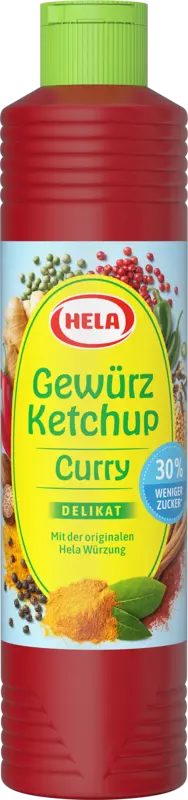 Hela Ketchup Curry  Delikat mindre sukker
