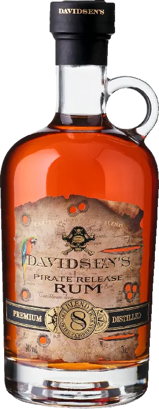 Davidsen's Pirate Release Rum Blend 8 Years