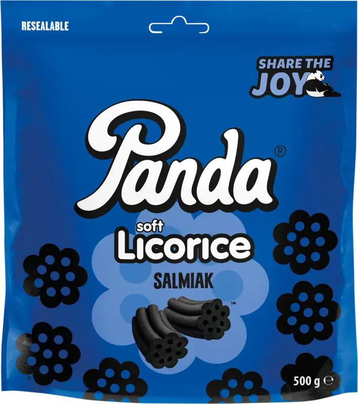 Panda Soft Licorice Salty Salmiak