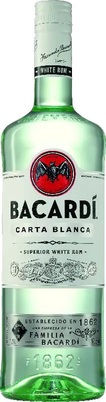 Bacardi Carta Blanca Superior White Rum 1,5 l