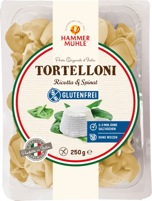 Hammer Mühle Glutenfri Tortelloni