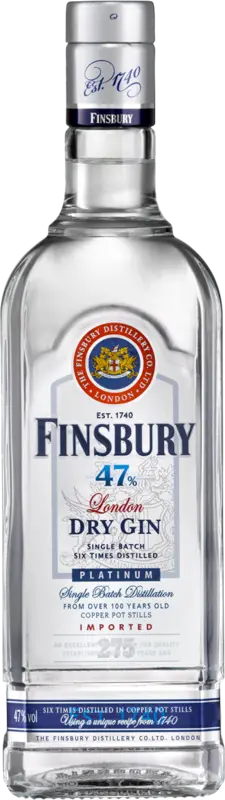 Finsbury London Dry Gin Platinum