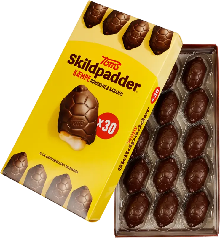 Toms Kæmpe Skildpadder 30 stk.