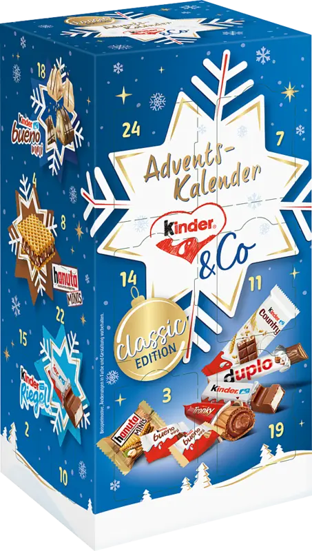 Kinder & Co julekalender Classic Edition