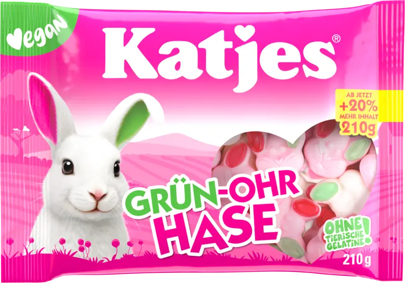 Katjes Grün-Ohr Hase