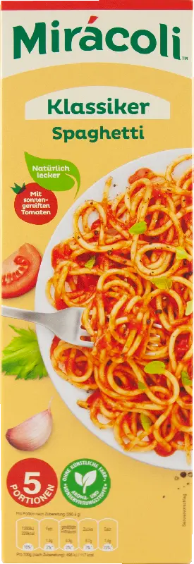 Miracoli Klassiker Spaghetti, 5 portioner