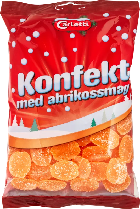 Carletti Konfekt med abrikossmag