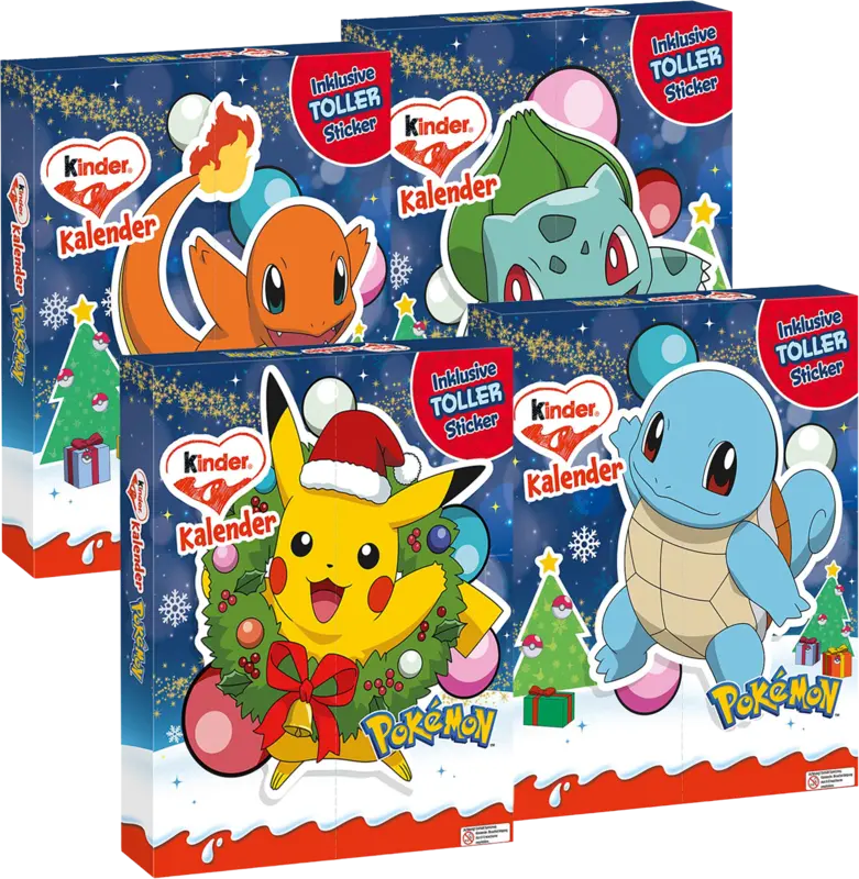 Kinder Pokémon julekalender