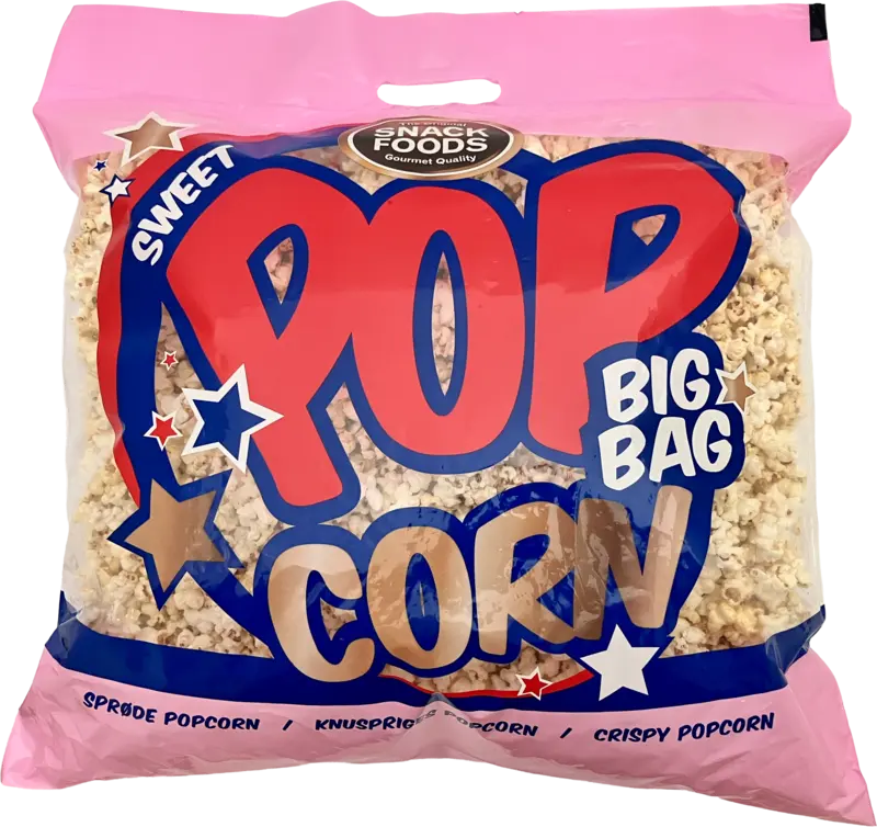 Snack Foods Big Bag Popcorn Sweet