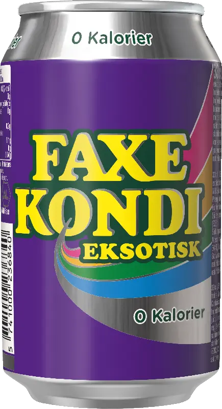 Faxe Kondi Eksotisk 0 Kalorier