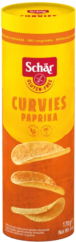 Schär Glutenfri Curvies Paprika