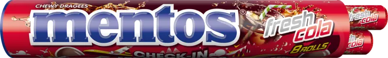 Mentos Fresh Cola rør