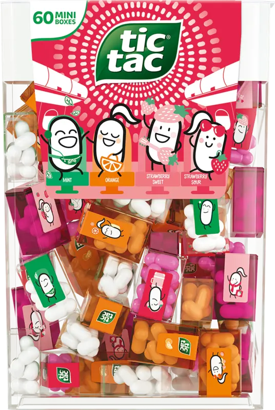 TIC TAC Travels Lilliput Strawberry
