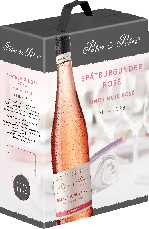 Peter & Peter Spätburgunder Rosé 3 l.