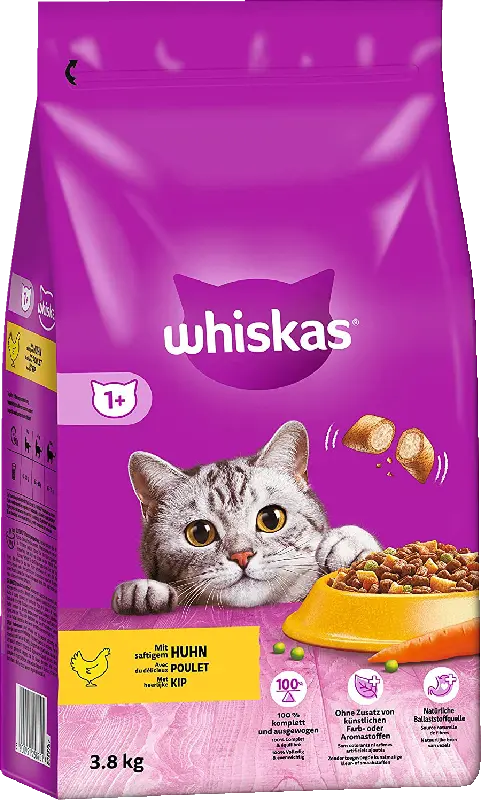 Whiskas tørfoder kylling